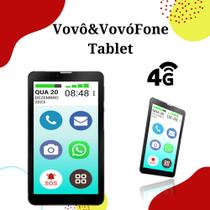 Tablet vovô&vovófone 32gb 4g botões sos faz e recebe ligação - Kross