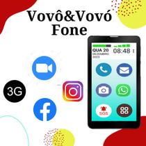 Tablet vovôfone 3g 32gb faz ligação botão sos dual zap zap multilaser nb360