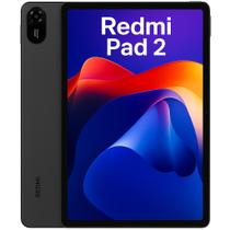Tablet Xiaomi Redmi Pad 2, 128GB, 4GB RAM, Android 13, Tela 11, 90Hz, Câmera 8MP, Frontal 5MP, Bateria 8000mAh, CINZA