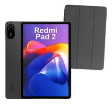 Tablet Xiaomi Redmi Pad 2 256GB 8GB Ram com Capa Original Cinza - GRAPHITE GRAY