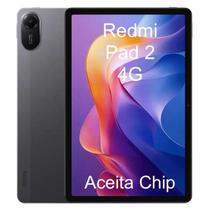 Tablet Xiaomi Redmi Pad 2 4G, 128GB, 4GB RAM, Tela 11 polegadas 90 Hz, Câmera 8 MP, Bateria 9000 mAh, Android 15 HyperOS, Grafite.