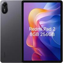 Tablet Xiaomi Redmi Pad 2 Lançamento 2025 256GB 8GB com tela 11 Polegadas - cinza