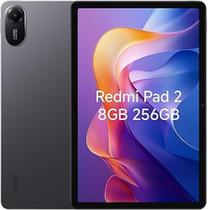 Tablet Xiaomi Redmi Pad 2 WiFi 256GB 8GB RAM Tela 11" - Cinza Grafite