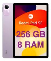 Tablet Xiaomi Redmi Pad SE Tela 11 256GB 8GB RAM Roxo, Verde