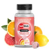 Tabletas de Electrolitos SaltStick FastChews con Cafeína 60 unidades