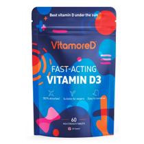 Tabletas de Vitamina D VitamoreD Calcifediol 10 mcg 60 unidades