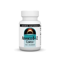 Tabletas Masticables Source Naturals Advanced B-12 5mg 30 unidades Tabletas Masticables Source Naturals Advanced B-12 5mg 30 unidades