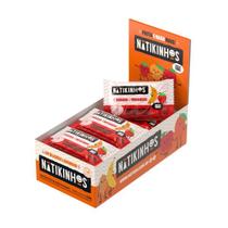 Tablete Banana e Morango Natikinhos Caixa 12un