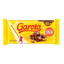 Tablete Chocolate ao Leite c/Castanha de Caju 90Gr - Garoto