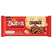 Tablete de Chocolate ao Leite Baton Cookie 80g - Garoto