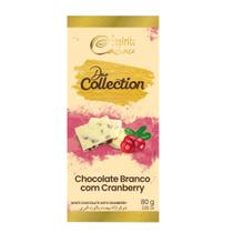 Tablete de Chocolate Branco com Cranberry - 80g