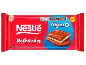 Tablete de Chocolate Negresco Recheados ao Leite 90g Nestlé