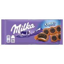 Tablete de Chocolate Oreo Sandwich 92g - Milka