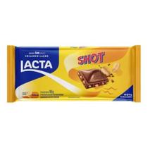 Tablete de Chocolate Shot Lacta 90g - Casa & Video
