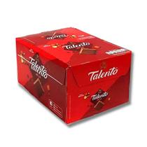Tablete de Chocolate Talento Vermelho Avelã 85g c/12 - Garoto Tablete de Chocolate Talento Vermelho Avelã 85g c/12 - Garoto