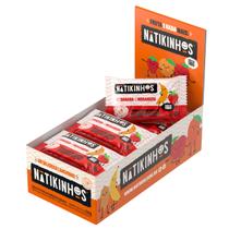 Tablete de Frutas Banana e Morango 20g Display 12und NATIKOS