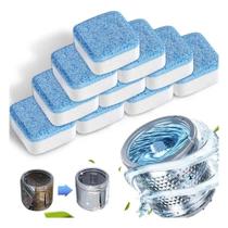 Tablete de limpeza para máquina de lavar roupas kit com 10 unidades embalados individualmente, elimina bactérias, od Tablete de limpeza para máquina de lavar roupas kit com 10 unidades embalados individualmente, elimina bactérias, od