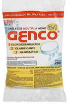Tablete de Pastilha Multipla Ação 3x1 Genco T200 T-200