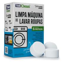 Tablete Limpa Maquina de Lavar Roupas cx c/06 und 40g (240g) - tabclean