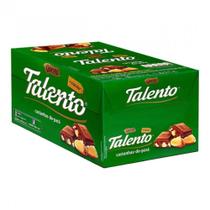 Tablete Talento Verde Castanhas 90g c/12 - Garoto Tablete Talento Verde Castanhas 90g c/12 - Garoto