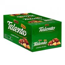 Tablete Talento Verde Castanhas 90g c/12 - Garoto