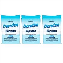 Tablete Tripla Ação Cloro Domclor 200g Para Piscinas