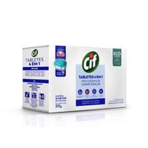 Tabletes 4 Em 1 Cif Máquina De Lavar Louças 324g Detergente Tabletes 4 Em 1 Cif Máquina De Lavar Louças 324g Detergente