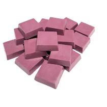 Tabletes Chocolate Rosa Hibiscus Gobeche - Adoçado com Maltitol - 1kg