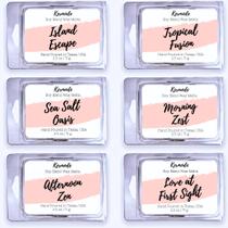 Tabletes de cera perfumada Kermode Primavera e Verão, pacote com 36 cubos de soja Tabletes de cera perfumada Kermode Primavera e Verão, pacote com 36 cubos de soja