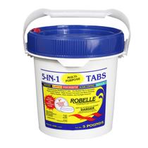 Tabletes de Cloro para Piscina Robelle 2,25 kg 5 em 1 Multiuso Tabletes de Cloro para Piscina Robelle 2,25 kg 5 em 1 Multiuso
