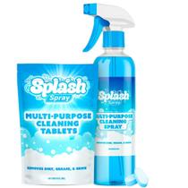 Tabletes de Limpeza Multiuso com Frasco Spray - Kit com 5 Tabletes de Limpeza Multiuso com Frasco Spray - Kit com 5