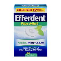 Tabletes de Limpeza para Próteses Dentárias Efferdent Sabor Menta 90 unidades Tabletes de Limpeza para Próteses Dentárias Efferdent Sabor Menta 90 unidades