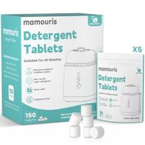 Tabletes Detergentes Mamouris 150 Unidades para Lavadora de Mamadeiras Tabletes Detergentes Mamouris 150 Unidades para Lavadora de Mamadeiras