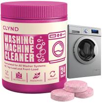 Tabletes Limpadoras para Máquina de Lavar CLYND Sem Fragrância 24 Unidades Tabletes Limpadoras para Máquina de Lavar CLYND Sem Fragrância 24 Unidades