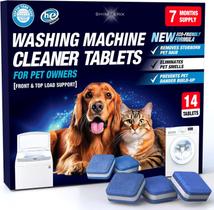 Tabletes Limpadoras para Máquina de Lavar SHIMMERIX para Pelos de Pet, Seguras para HE Tabletes Limpadoras para Máquina de Lavar SHIMMERIX para Pelos de Pet, Seguras para HE