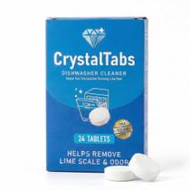 Tabletes para Limpeza de Lava-louças CrystalTabs Sem Fragrância - 24 Unidades Tabletes para Limpeza de Lava-louças CrystalTabs Sem Fragrância - 24 Unidades
