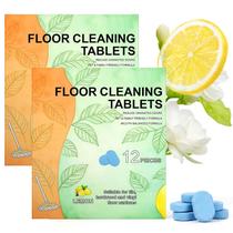 Tabletes para Limpeza de Piso OJJ 24 un. Aroma de Limão Multiuso Tabletes para Limpeza de Piso OJJ 24 un. Aroma de Limão Multiuso