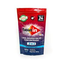 Tabletin Ultra Lava-Roupas Em Pó Concentrado - Peso Líq 600g - Tablet In