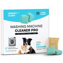 Tablets de limpeza para máquina de lavar roupa Uproot Clean, pacote com 24