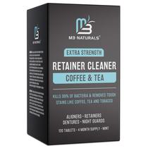 Tablets de limpeza retentores M3 Naturals para café e chá 120 ct