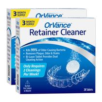 Tablets Retainer Cleaner Rovance com fornecimento de 6 meses Tablets Retainer Cleaner Rovance com fornecimento de 6 meses