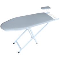 Taboa Cavalete de Passar Roupas Mesa Premium Dobrável Tecido Térmico e Passa Mangas Regulagem de Altura Utilaço Taboa Cavalete de Passar Roupas Mesa Premium Dobrável Tecido Térmico e Passa Mangas Regulagem de Altura Utilaço