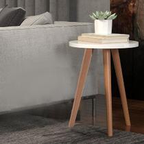 Tabriz Individual Off White Moderna com Pés Palito