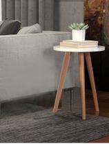 Tabriz Off White com Pés Palito Redenda de Luxo