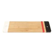 Tabua Bamboo Retangular 48,2cm x 14,5cm x 1,5cm MOR