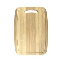Tábua Bambu C/Pegador De Corte Cozinha Carne Legumes Frutas