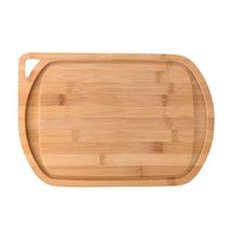 Tabua Churrasco De Bambu Com Alça 33X24X1,5cm - Oikos