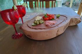 Tabua churrasco rústica madeira