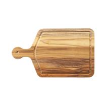 Tabua Churrasco Teca 43X25,5 CM Com Cabo - Unica - Artefatos de Madeira Stolf Tabua Churrasco Teca 43X25,5 CM Com Cabo - Unica - Artefatos de Madeira Stolf