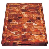 Tábua Churrasco Teca Madeira Invertida 50 x 38 cm - Tramontina